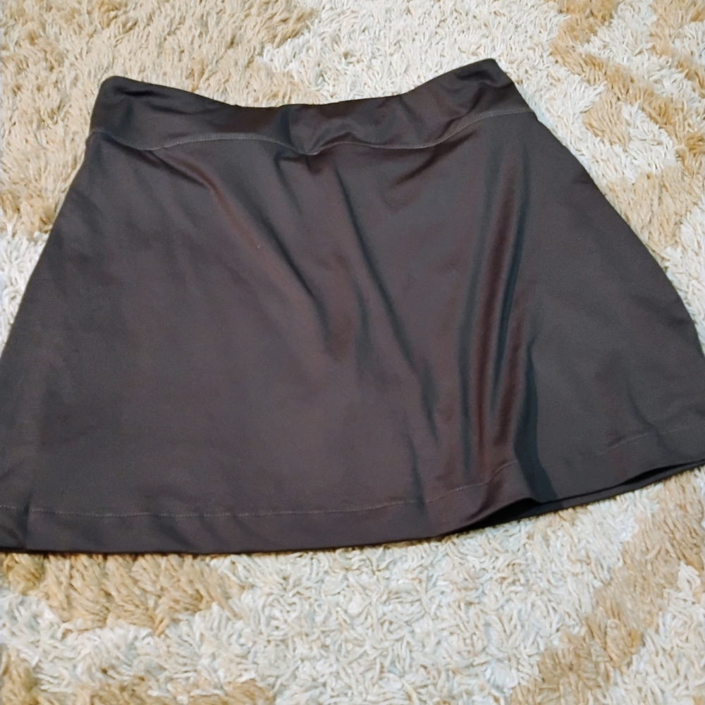 Disney Black Athletic Skort with Teal Castle and Mickey Graphic - Picture 6 of 6